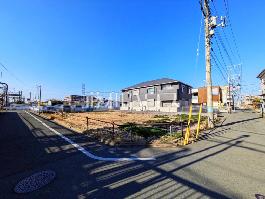 接道状況および現場風景　【府中市白糸台４丁目】