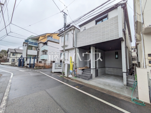 接道状況および現場風景　【練馬区中村南１丁目】