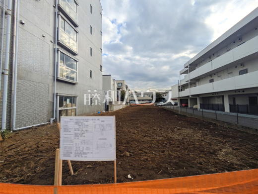 ≪現地外観≫参考プランをご用意いたしました。もちろんフリープランで建築可能！　　【府中市栄町３丁目】