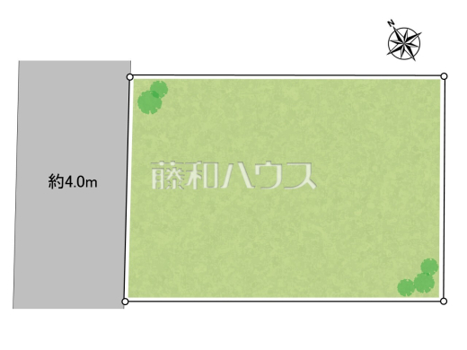 全体区画図　【狛江市中和泉３丁目】