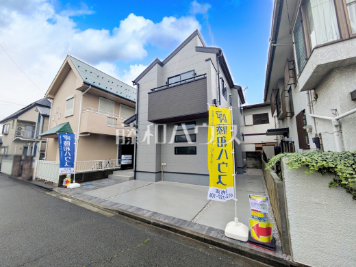 接道状況および現場風景　【狛江市中和泉３丁目】