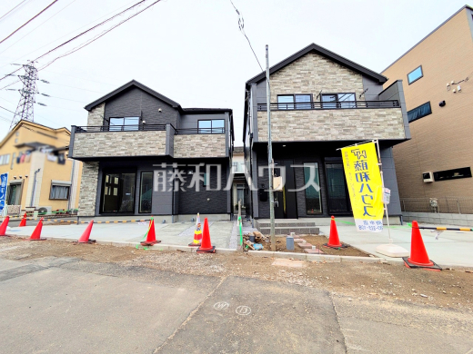 接道状況および現場風景　【府中市小柳町２丁目】