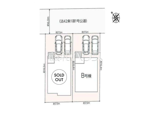 全体区画図　【春日井市高森台７丁目】