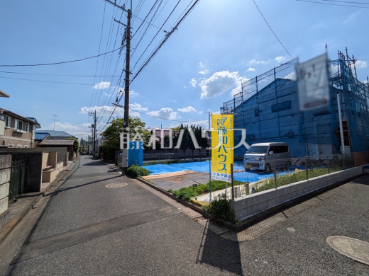 接道状況および現場風景　【練馬区土支田３丁目】
