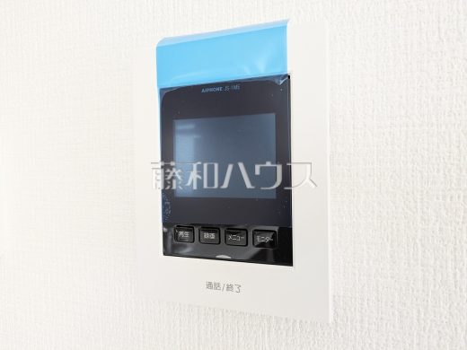 1号棟　TVモニター付インターホン　【日野市大字日野】　訪問者がひと目でわかるカラーTVモニターホン