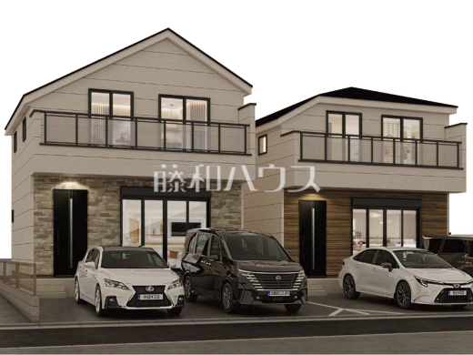 完成予想図（外観）　【狛江市岩戸南３丁目】