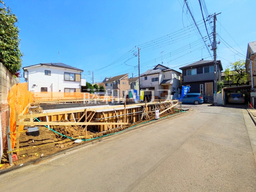 接道状況および現場風景　【小平市鈴木町１丁目】