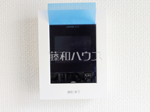 TVモニター付インターホン　【多摩市豊ヶ丘１丁目】　防犯に役立つTVモニター付インターフォン