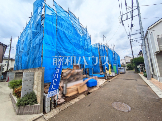 接道状況および現場風景　【東村山市恩多町３丁目】