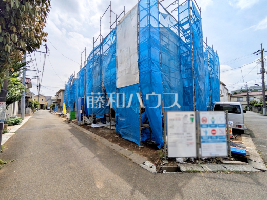 接道状況および現場風景　【東村山市恩多町３丁目】