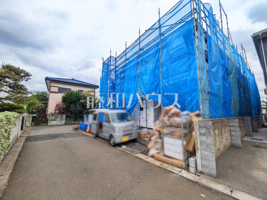 接道状況および現場風景　【東村山市恩多町３丁目】