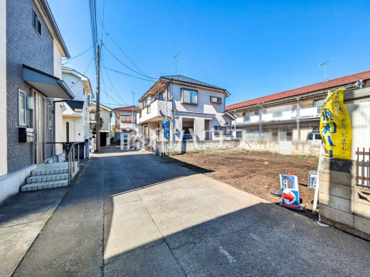 接道状況および現場風景　【東久留米市中央町６丁目】