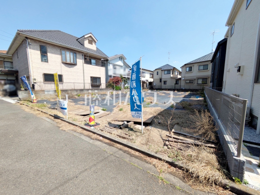 接道状況および現場風景　【調布市国領町７丁目】