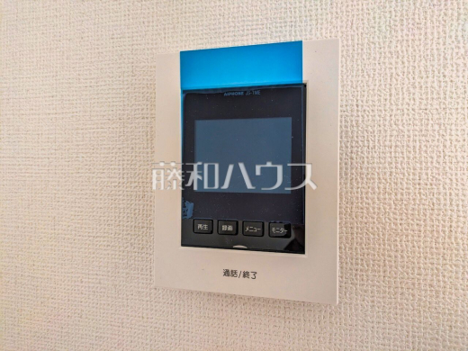 TVモニター付きインターホン　訪問者がひと目で分かります 