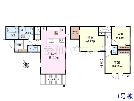 間取図　【武蔵野市関前２丁目】