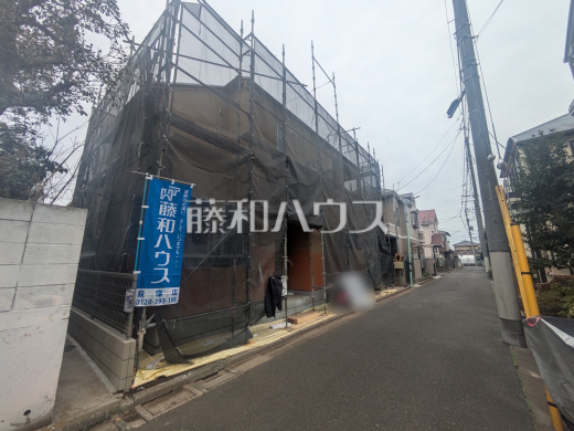 接道状況および現場風景　【杉並区今川４丁目】