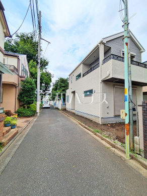 接道状況および現場風景　【杉並区今川４丁目】