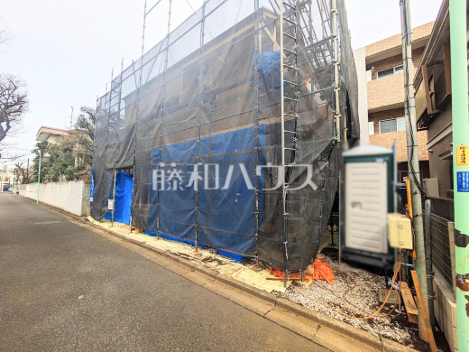 接道状況および現場風景　【杉並区今川４丁目】