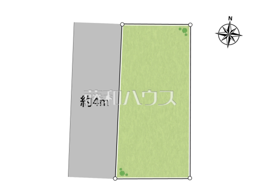 全体区画図　【杉並区今川４丁目】