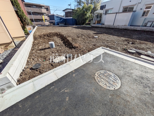 6号地付近　現地写真　【東村山市廻田町３丁目】 夢に描いたわが家。あなたの「想い」を「カタチ」にするフリー設計分譲地 