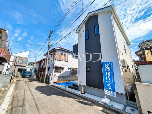 接道状況および現場風景　【西東京市北原町３丁目】