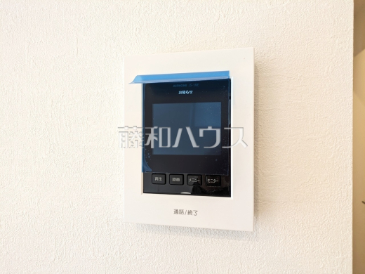 TVモニター付インターホン　【西東京市保谷町６丁目】　防犯に役立つTVモニター付インターフォン