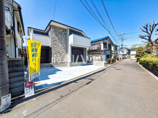 接道状況および現場風景　【西東京市保谷町６丁目】