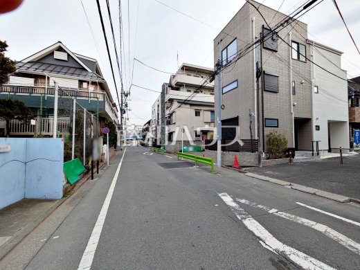 接道状況および現場風景　【杉並区西荻北１丁目】