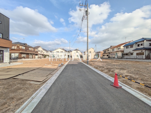 接道状況および現場風景　【小平市鈴木町１丁目】