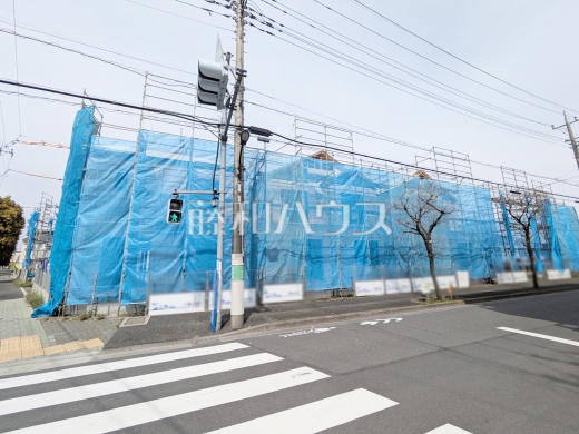 ≪現地外観≫ここに住む方を想像して、着々と建築しております！【府中市日新町３丁目】