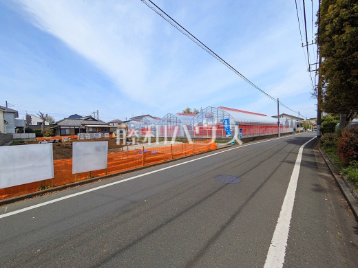 接道状況および現場風景　【小金井市緑町４丁目】