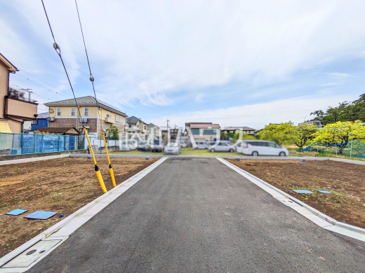 接道状況および現場風景　【小平市小川町１丁目】
