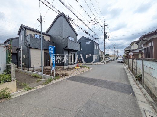 接道状況および現場風景 【小平市小川東町1丁目】