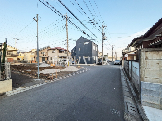 接道状況および現場風景　【小平市小川東町１丁目】