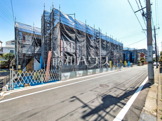 接道状況および現場風景　【立川市錦町６丁目】