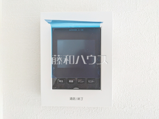 TVモニター付インターフォン　　防犯に役立つTVモニター付インターフォン　