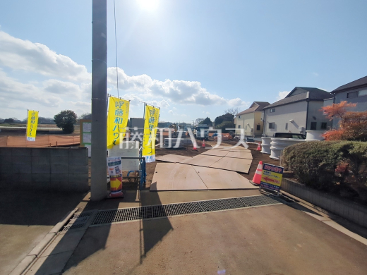 【2期】接道状況および現場風景　【清瀬市下清戸１丁目】