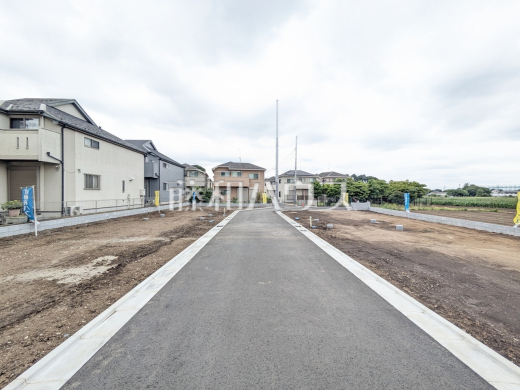 【2期】接道状況および現場風景　【清瀬市下清戸１丁目】