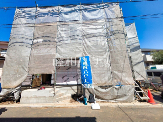 外観　【西東京市保谷町５丁目】 ここに住む方を想像して、着々と建築しております！ 