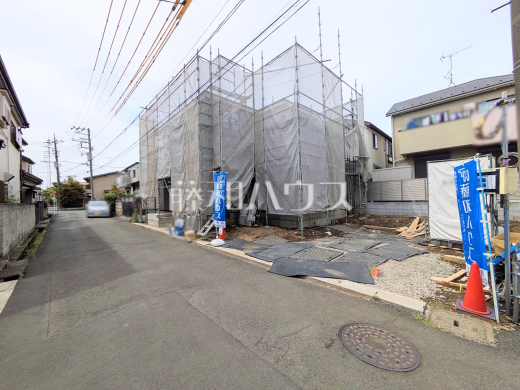 接道状況および現場風景　【西東京市保谷町５丁目】