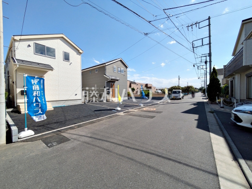 接道状況および現場風景 【国分寺市東戸倉1丁目】