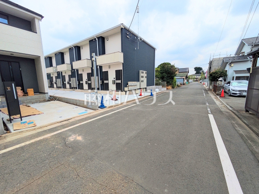 接道状況および現場風景　【練馬区東大泉６丁目】