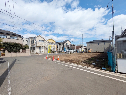 接道状況および現場風景　【練馬区東大泉６丁目】