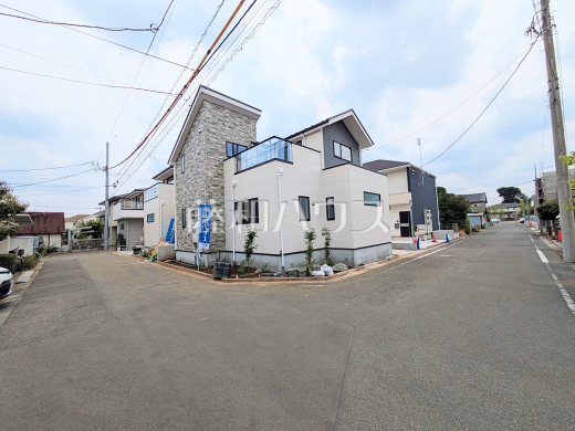 接道状況および現場風景　【練馬区東大泉６丁目】