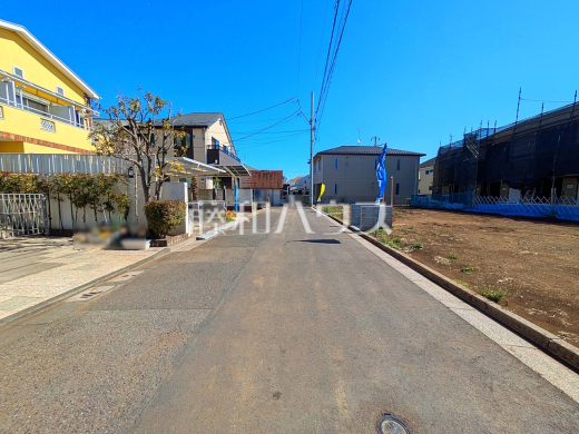 接道状況および現場風景　【練馬区東大泉６丁目】