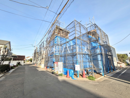 接道状況および現場風景　【練馬区東大泉６丁目】