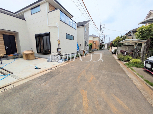 接道状況および現場風景　【練馬区東大泉６丁目】