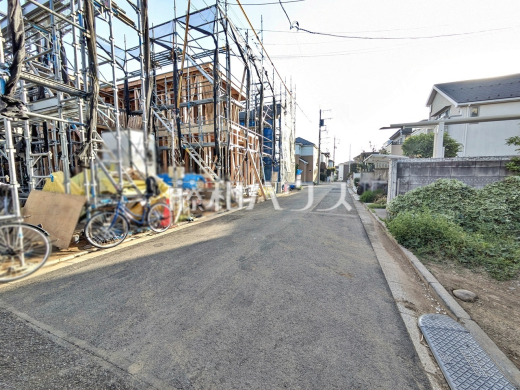 接道状況および現場風景　【練馬区東大泉６丁目】