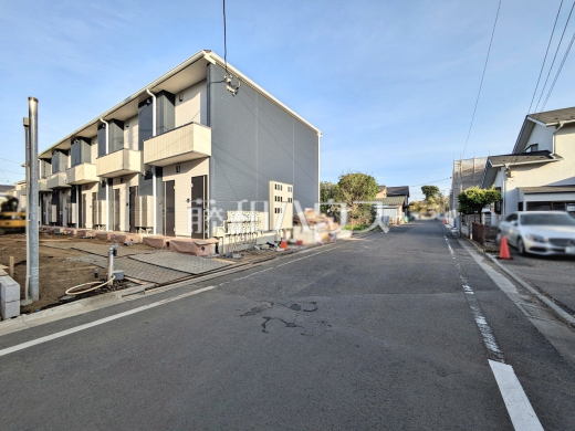 接道状況および現場風景　【練馬区東大泉６丁目】