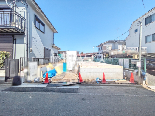 接道状況および現場風景　【八王子市北野町】